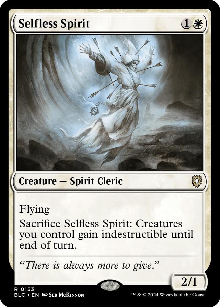 Selfless Spirit [Bloomburrow Commander] - Magic: The Gathering - Card Brawlers | Quebec | Canada |