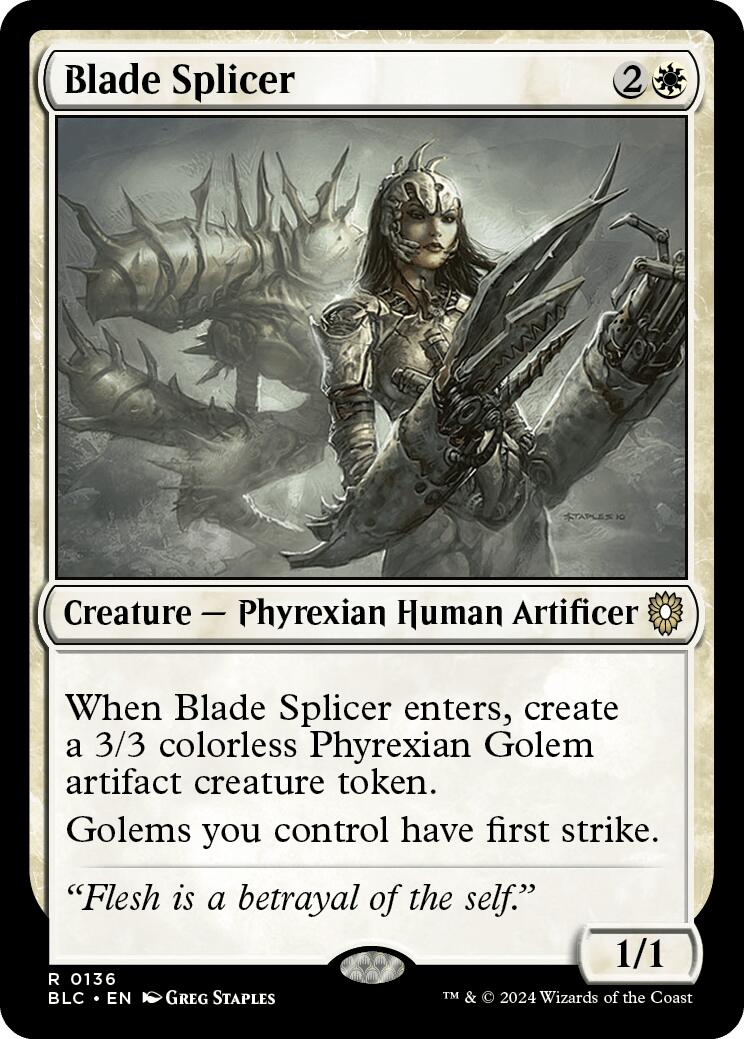 Blade Splicer [Bloomburrow Commander] - Magic: The Gathering - Card Brawlers | Quebec | Canada |