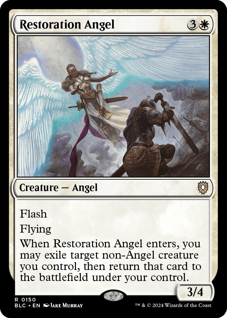 Restoration Angel [Bloomburrow Commander] - Magic: The Gathering - Card Brawlers | Quebec | Canada |