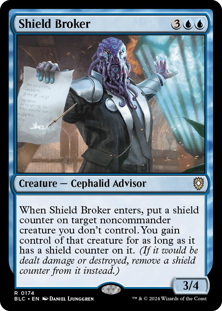 Shield Broker [Bloomburrow Commander] - Magic: The Gathering - Card Brawlers | Quebec | Canada |