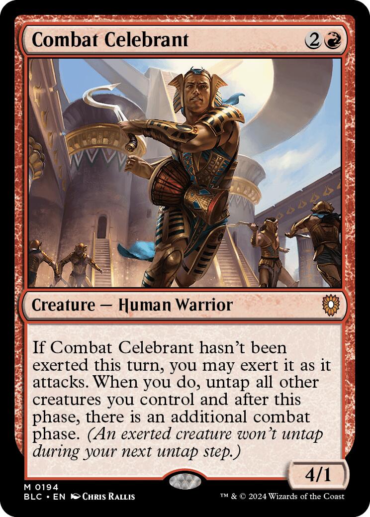 Combat Celebrant [Bloomburrow Commander] - Magic: The Gathering - Card Brawlers | Quebec | Canada |