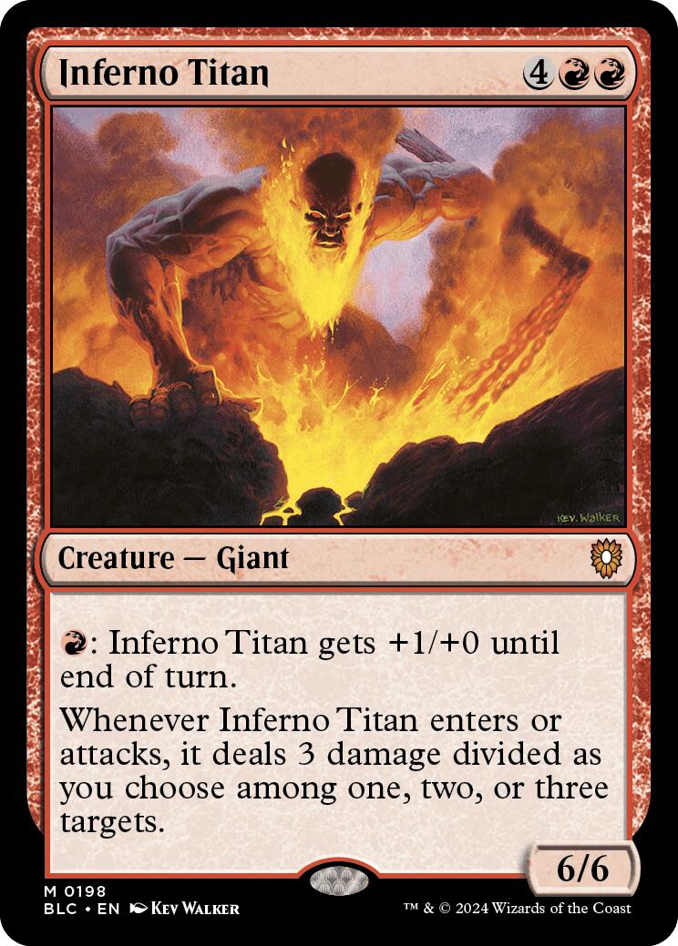 Inferno Titan [Bloomburrow Commander] - Magic: The Gathering - Card Brawlers | Quebec | Canada |