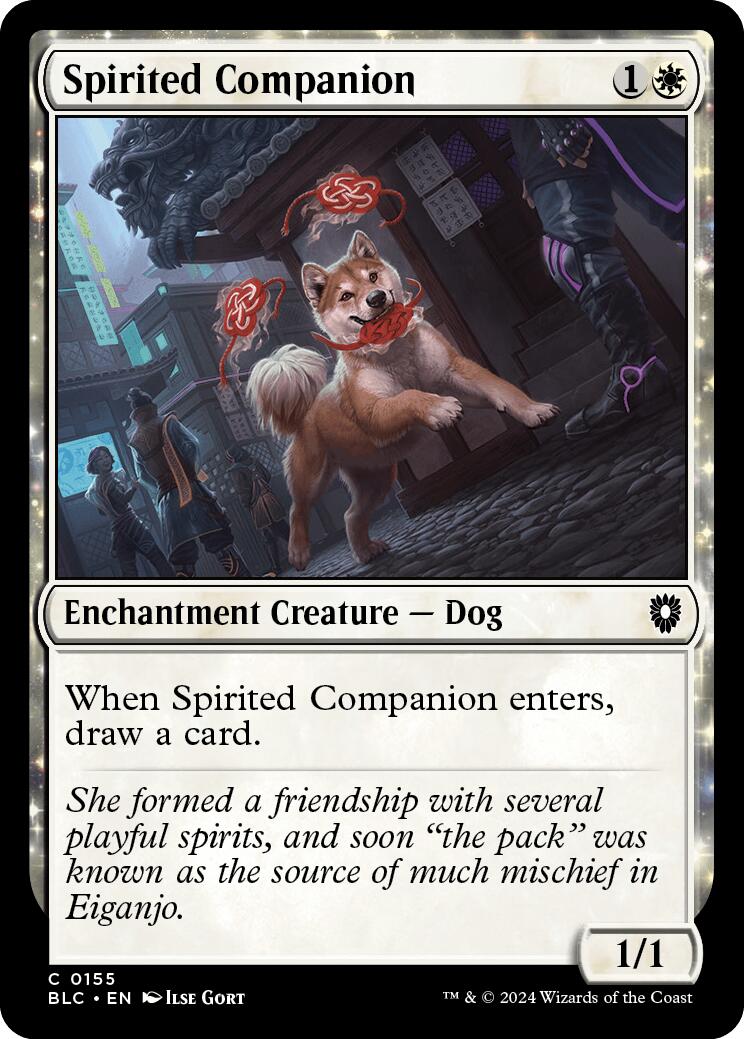 Spirited Companion [Bloomburrow Commander] - Magic: The Gathering - Card Brawlers | Quebec | Canada |