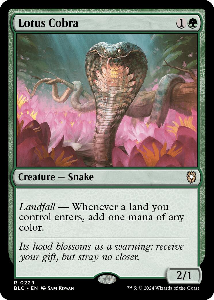 Lotus Cobra [Bloomburrow Commander] - Magic: The Gathering - Card Brawlers | Quebec | Canada |
