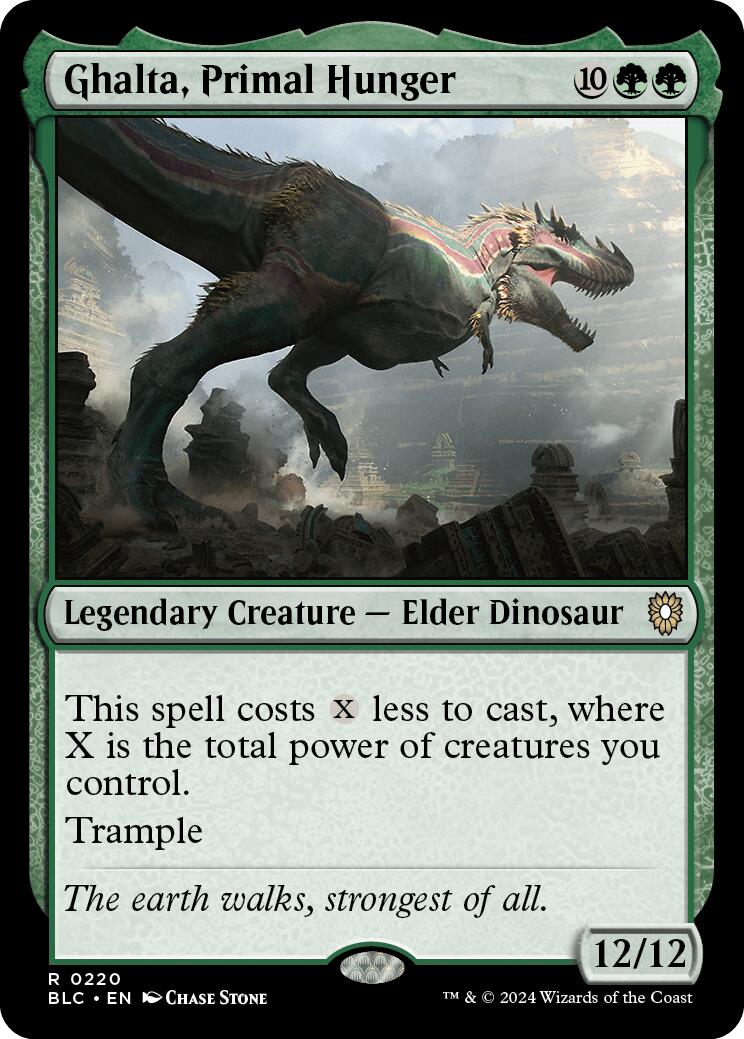 Ghalta, Primal Hunger [Bloomburrow Commander] - Magic: The Gathering - Card Brawlers | Quebec | Canada |