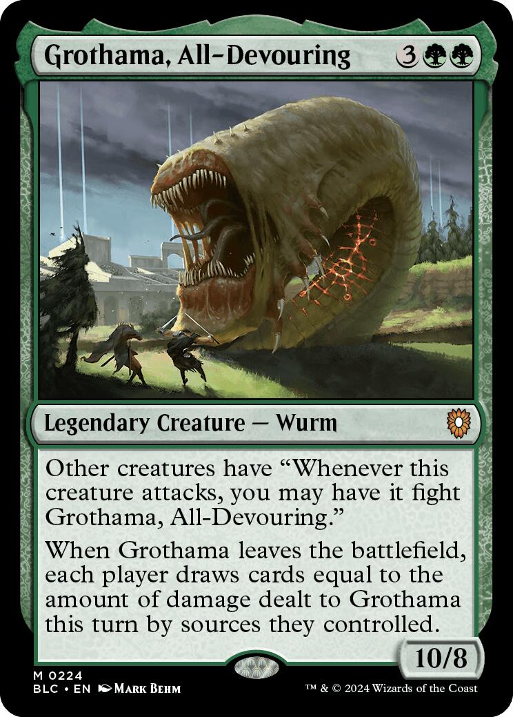 Grothama, All-Devouring [Bloomburrow Commander] - Magic: The Gathering - Card Brawlers | Quebec | Canada |