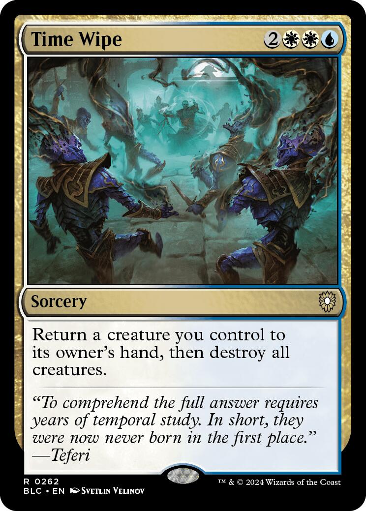 Time Wipe [Bloomburrow Commander] - Magic: The Gathering - Card Brawlers | Quebec | Canada |