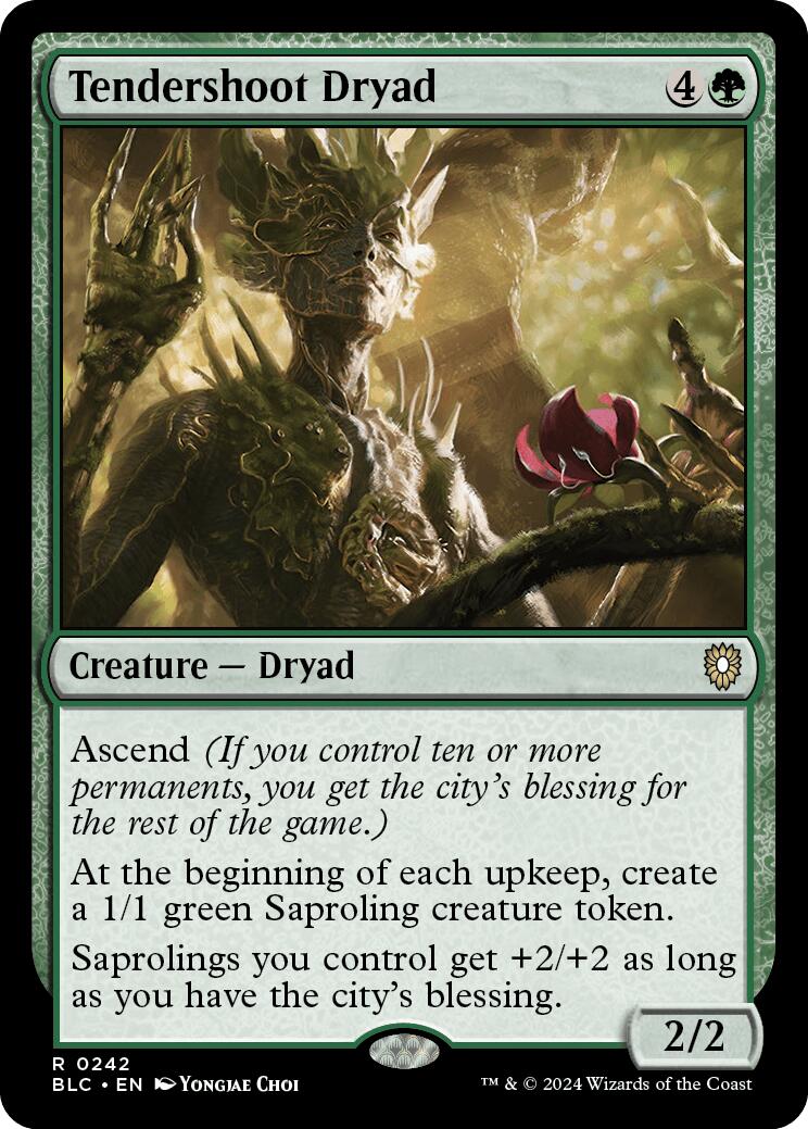 Tendershoot Dryad [Bloomburrow Commander] - Magic: The Gathering - Card Brawlers | Quebec | Canada |