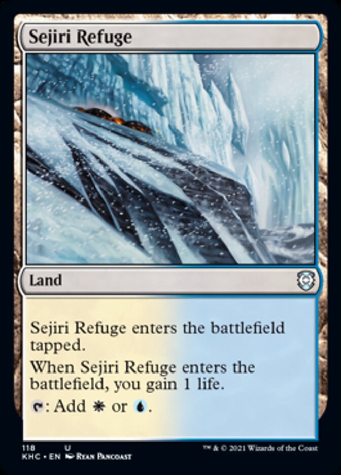 Sejiri Refuge [Kaldheim Commander] - Magic: The Gathering - Card Brawlers | Quebec | Canada |