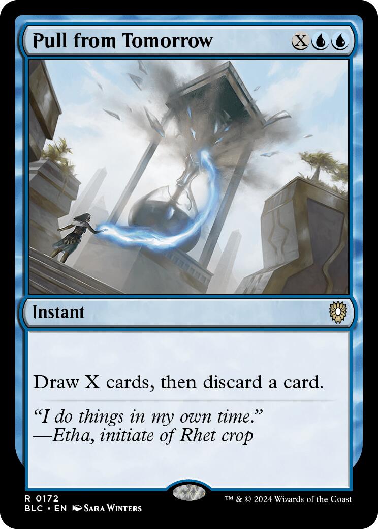 Pull from Tomorrow [Bloomburrow Commander] - Magic: The Gathering - Card Brawlers | Quebec | Canada |
