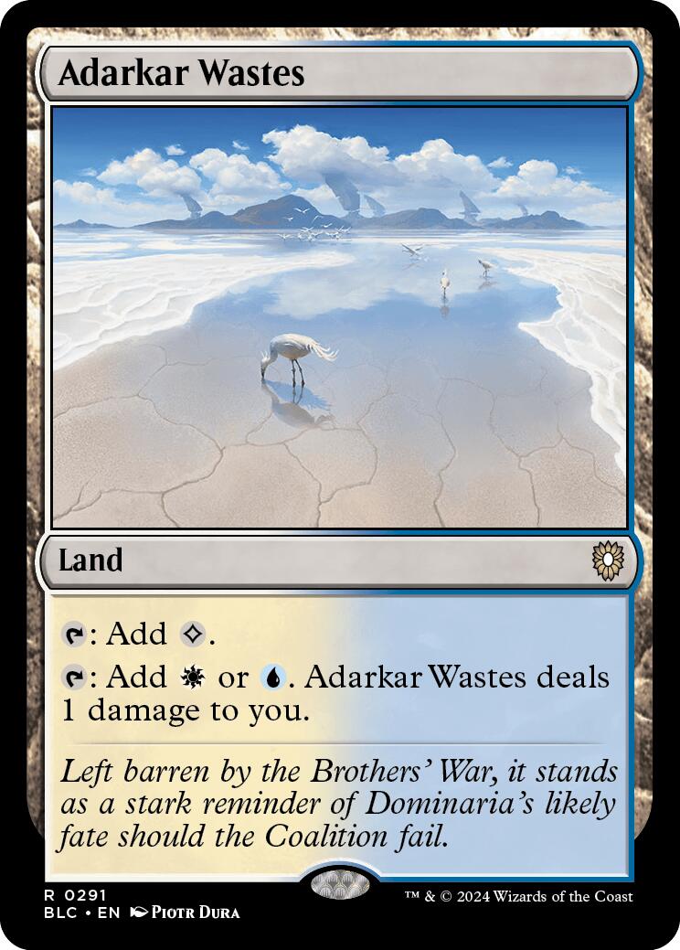 Adarkar Wastes [Bloomburrow Commander] - Magic: The Gathering - Card Brawlers | Quebec | Canada |