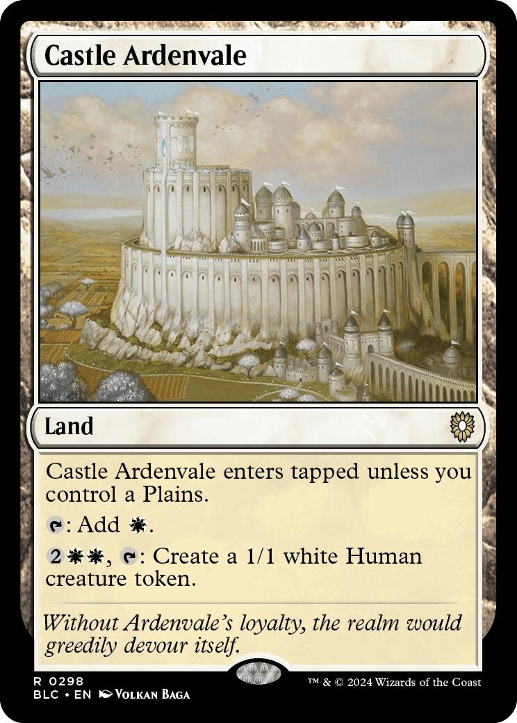 Castle Ardenvale [Bloomburrow Commander] - Magic: The Gathering - Card Brawlers | Quebec | Canada |