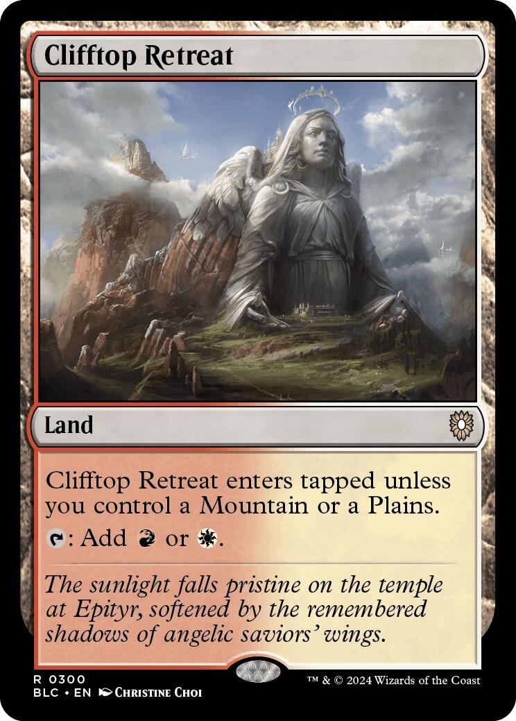 Clifftop Retreat [Bloomburrow Commander] - Magic: The Gathering - Card Brawlers | Quebec | Canada |