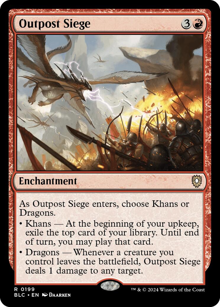 Outpost Siege [Bloomburrow Commander] - Magic: The Gathering - Card Brawlers | Quebec | Canada |
