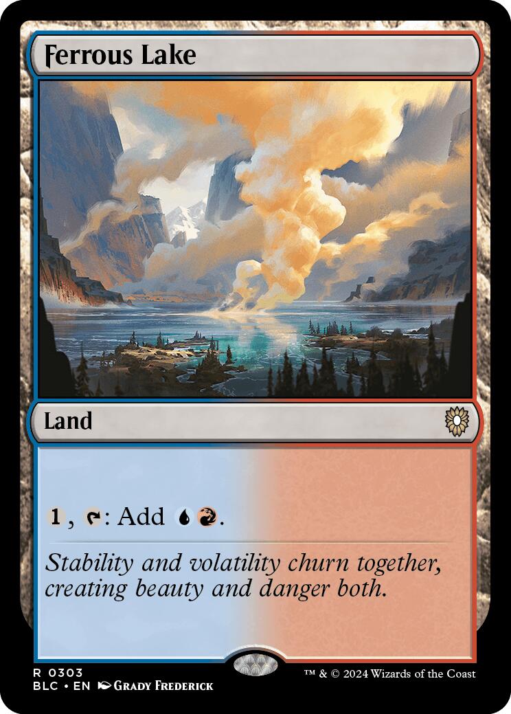 Ferrous Lake [Bloomburrow Commander] - Magic: The Gathering - Card Brawlers | Quebec | Canada |