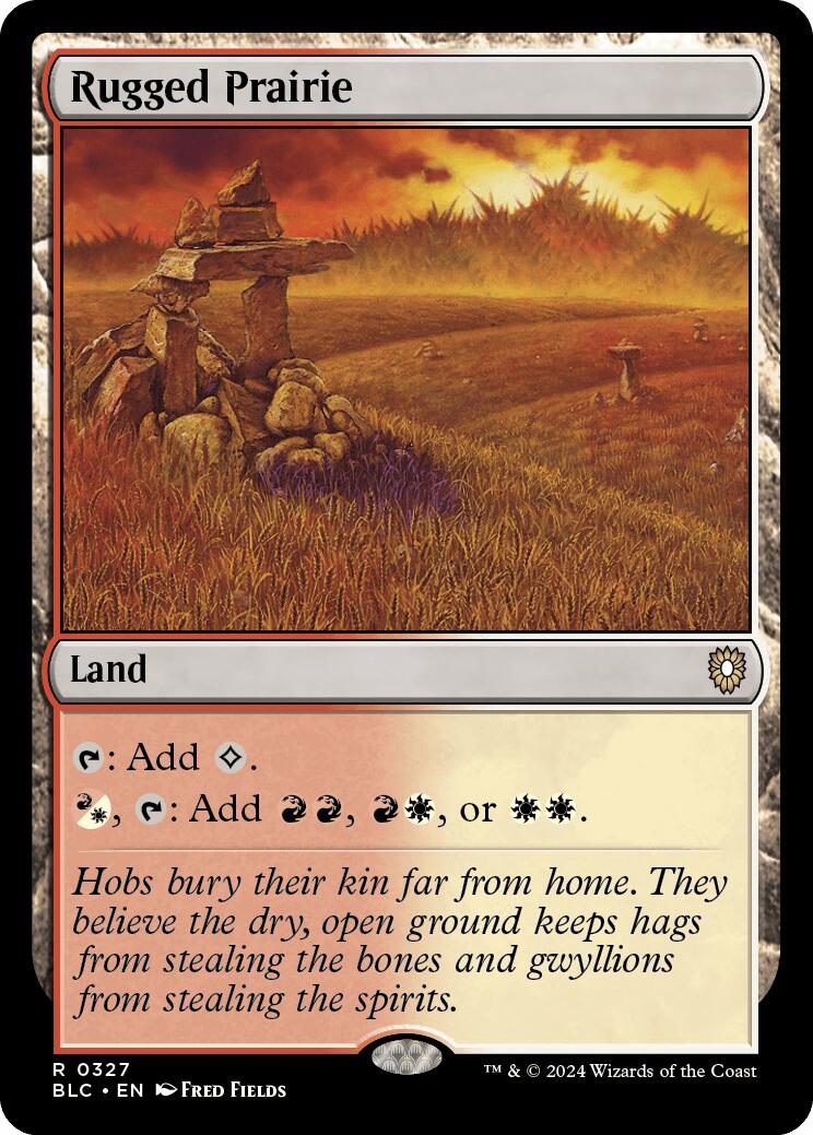 Rugged Prairie [Bloomburrow Commander] - Magic: The Gathering - Card Brawlers | Quebec | Canada |