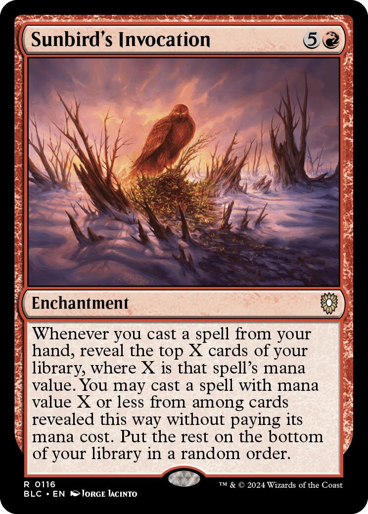 Sunbird's Invocation [Bloomburrow Commander] - Magic: The Gathering - Card Brawlers | Quebec | Canada |