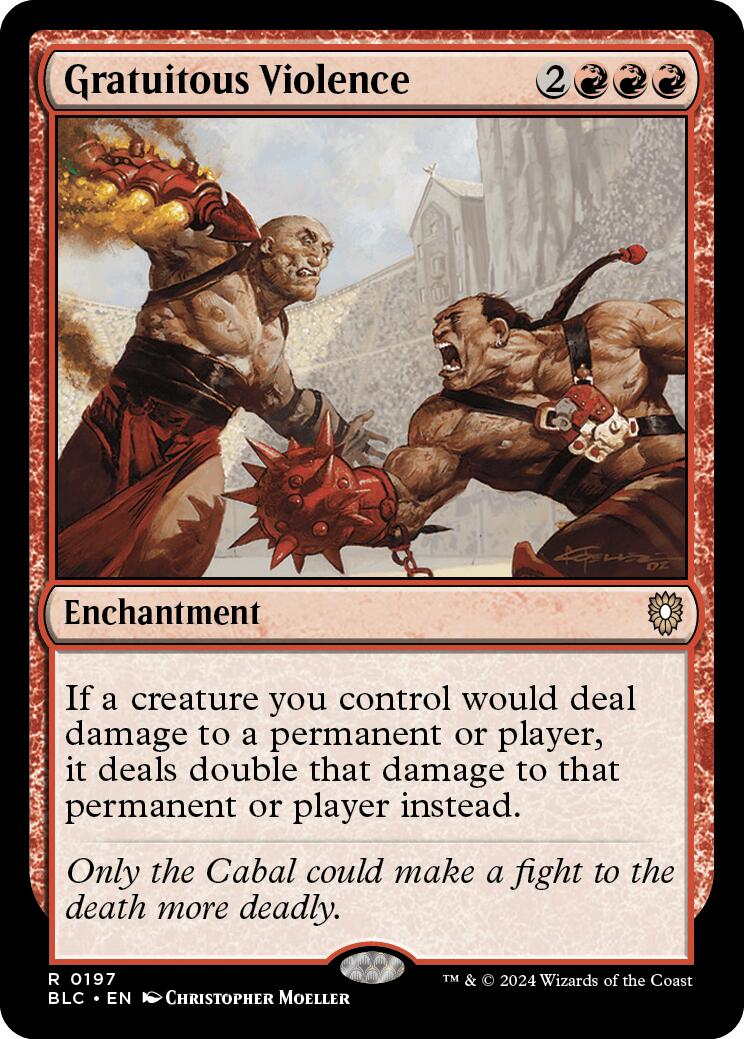 Gratuitous Violence [Bloomburrow Commander] - Magic: The Gathering - Card Brawlers | Quebec | Canada |