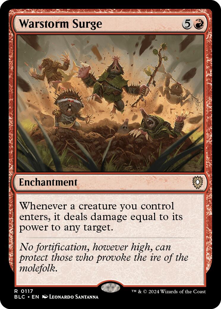 Warstorm Surge [Bloomburrow Commander] - Magic: The Gathering - Card Brawlers | Quebec | Canada |