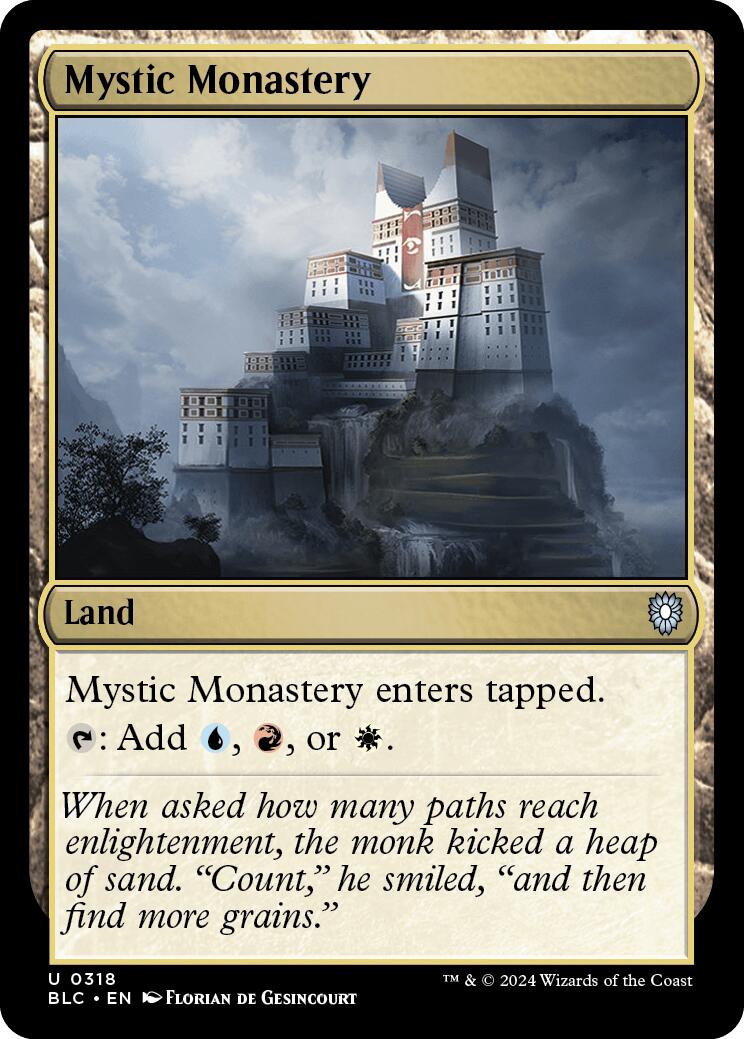 Mystic Monastery [Bloomburrow Commander] - Magic: The Gathering - Card Brawlers | Quebec | Canada |