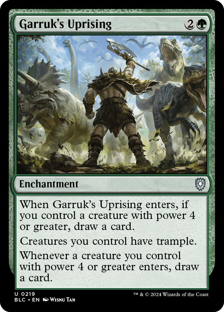Garruk's Uprising [Bloomburrow Commander] - Magic: The Gathering - Card Brawlers | Quebec | Canada |
