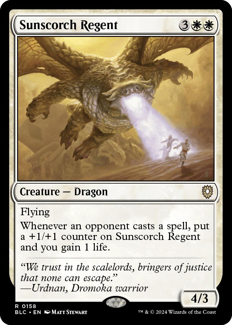 Sunscorch Regent [Bloomburrow Commander] - Magic: The Gathering - Card Brawlers | Quebec | Canada |