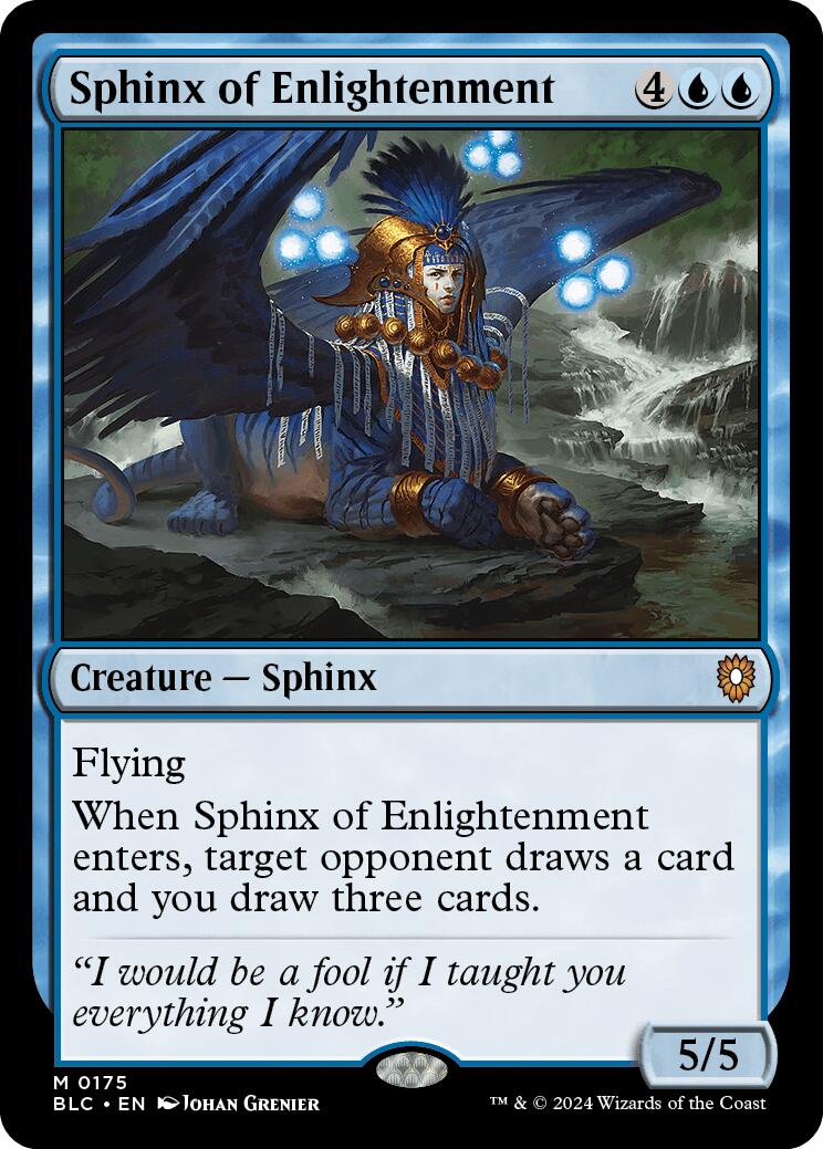 Sphinx of Enlightenment [Bloomburrow Commander] - Magic: The Gathering - Card Brawlers | Quebec | Canada |