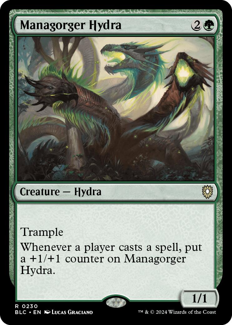 Managorger Hydra [Bloomburrow Commander] - Magic: The Gathering - Card Brawlers | Quebec | Canada |