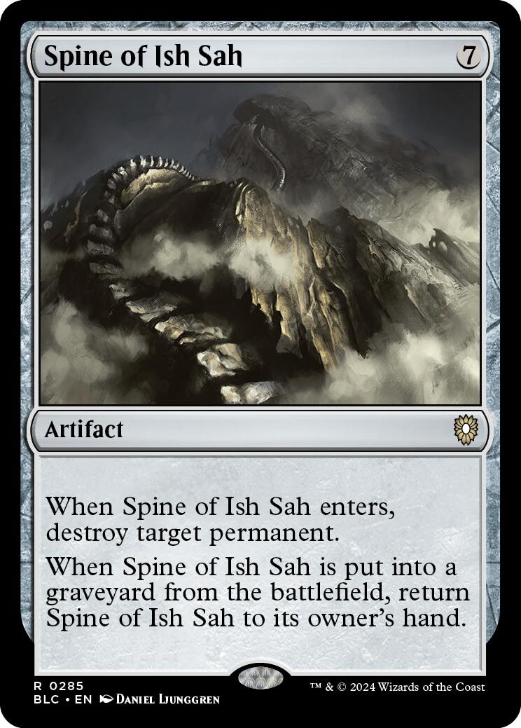 Spine of Ish Sah [Bloomburrow Commander] - Magic: The Gathering - Card Brawlers | Quebec | Canada |