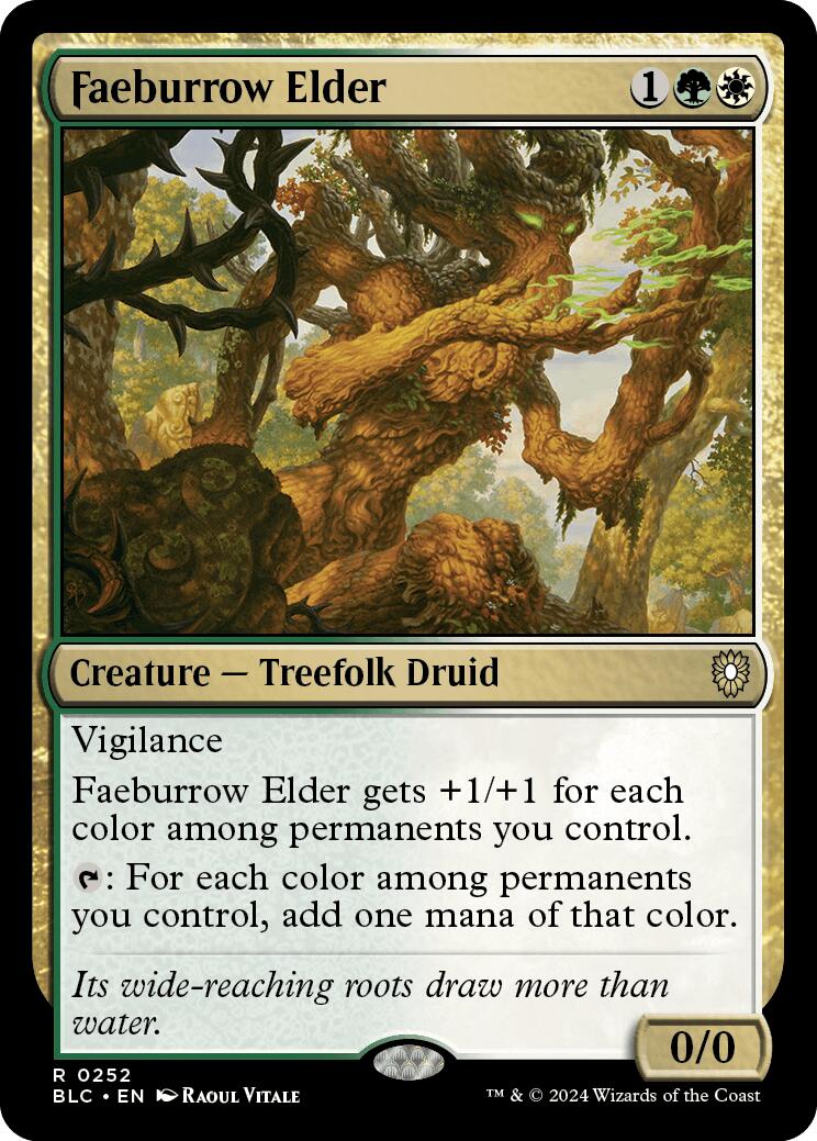 Faeburrow Elder [Bloomburrow Commander] - Magic: The Gathering - Card Brawlers | Quebec | Canada |