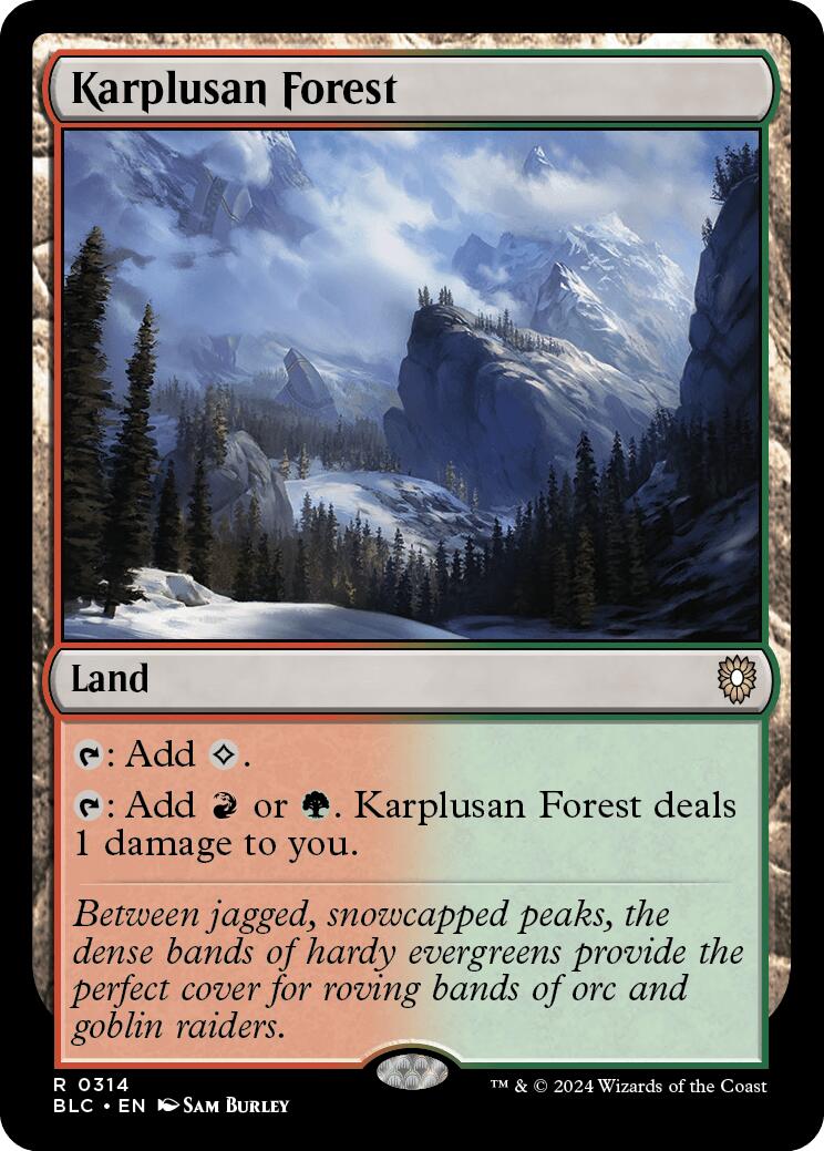 Karplusan Forest [Bloomburrow Commander] - Magic: The Gathering - Card Brawlers | Quebec | Canada |