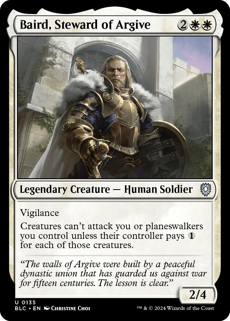 Baird, Steward of Argive [Bloomburrow Commander] - Magic: The Gathering - Card Brawlers | Quebec | Canada |