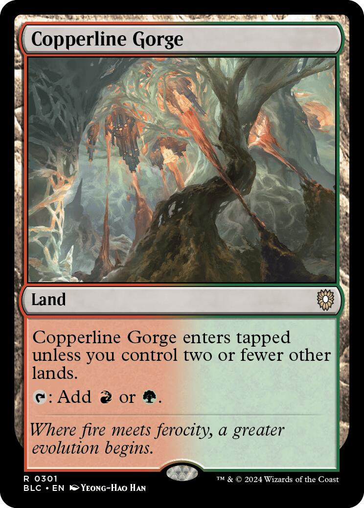 Copperline Gorge [Bloomburrow Commander] - Magic: The Gathering - Card Brawlers | Quebec | Canada |