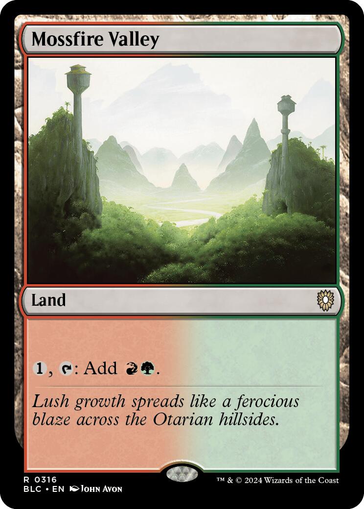 Mossfire Valley [Bloomburrow Commander] - Magic: The Gathering - Card Brawlers | Quebec | Canada |