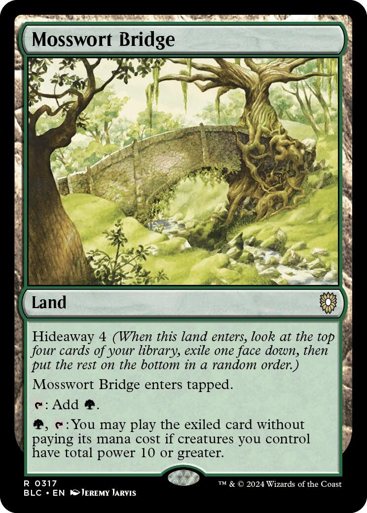 Mosswort Bridge [Bloomburrow Commander] - Magic: The Gathering - Card Brawlers | Quebec | Canada |