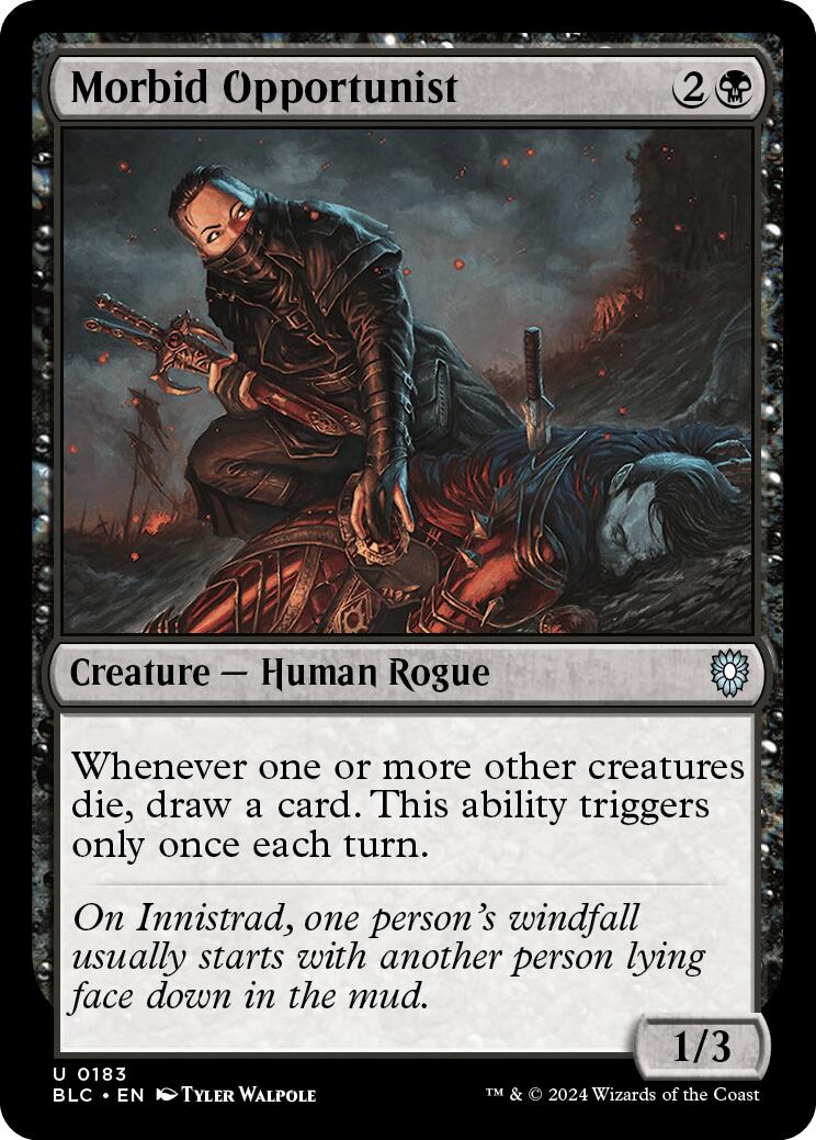 Morbid Opportunist [Bloomburrow Commander] - Magic: The Gathering - Card Brawlers | Quebec | Canada |