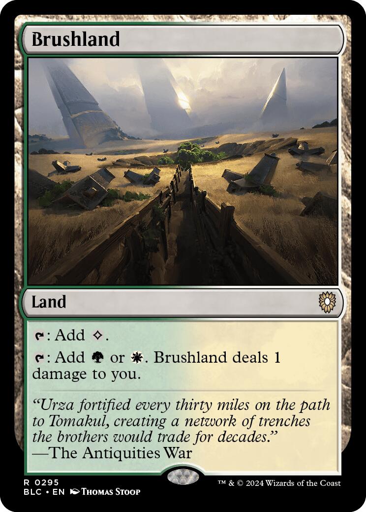 Brushland [Bloomburrow Commander] - Magic: The Gathering - Card Brawlers | Quebec | Canada |