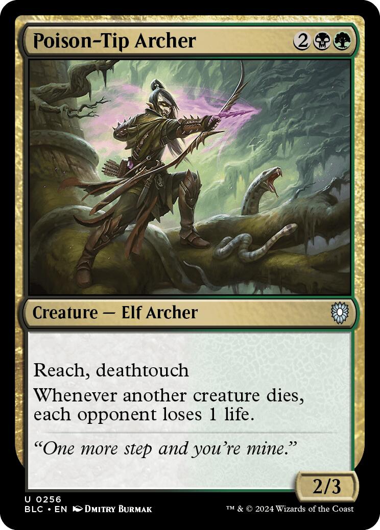 Poison-Tip Archer [Bloomburrow Commander] - Magic: The Gathering - Card Brawlers | Quebec | Canada |