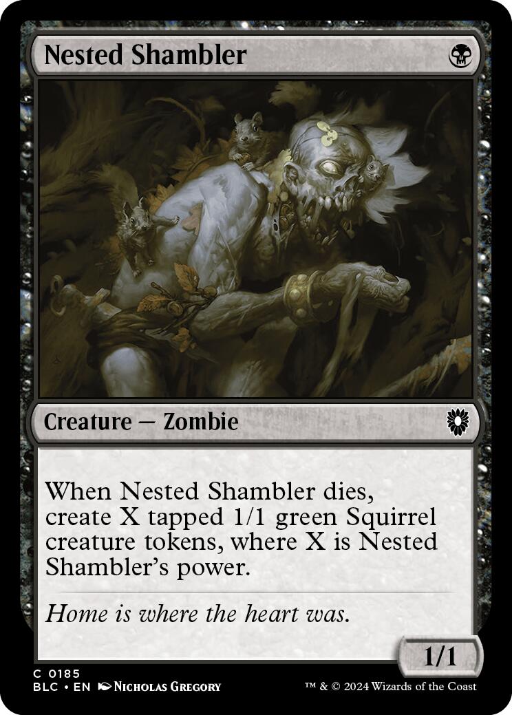 Nested Shambler [Bloomburrow Commander] - Magic: The Gathering - Card Brawlers | Quebec | Canada |
