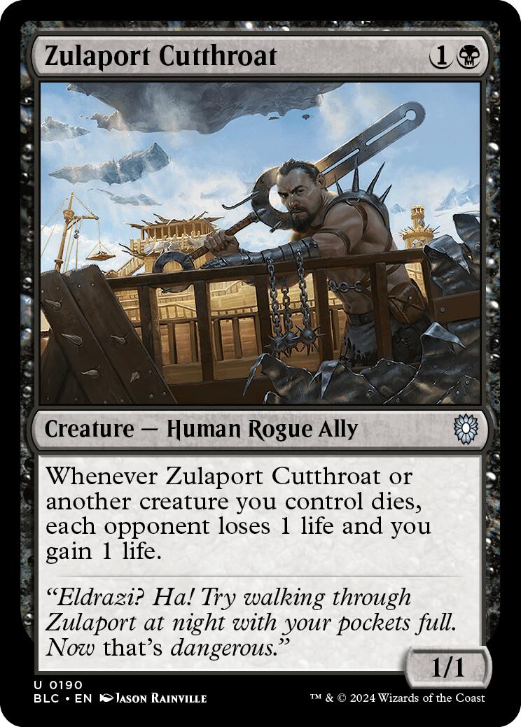 Zulaport Cutthroat [Bloomburrow Commander] - Magic: The Gathering - Card Brawlers | Quebec | Canada |