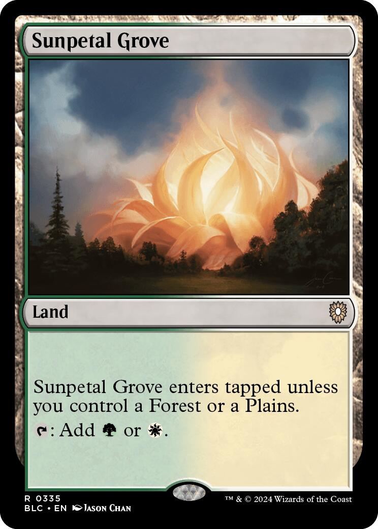 Sunpetal Grove [Bloomburrow Commander] - Magic: The Gathering - Card Brawlers | Quebec | Canada |