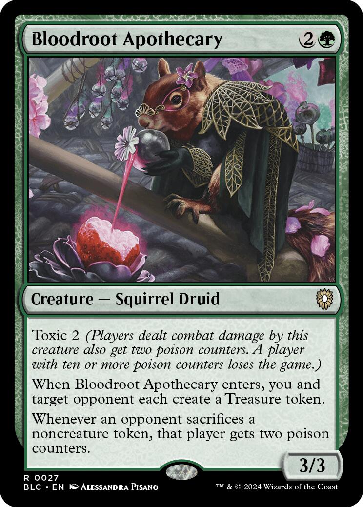 Bloodroot Apothecary [Bloomburrow Commander] - Magic: The Gathering - Card Brawlers | Quebec | Canada |