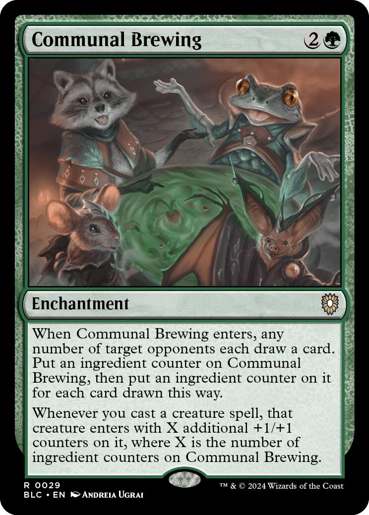 Communal Brewing [Bloomburrow Commander] - Magic: The Gathering - Card Brawlers | Quebec | Canada |