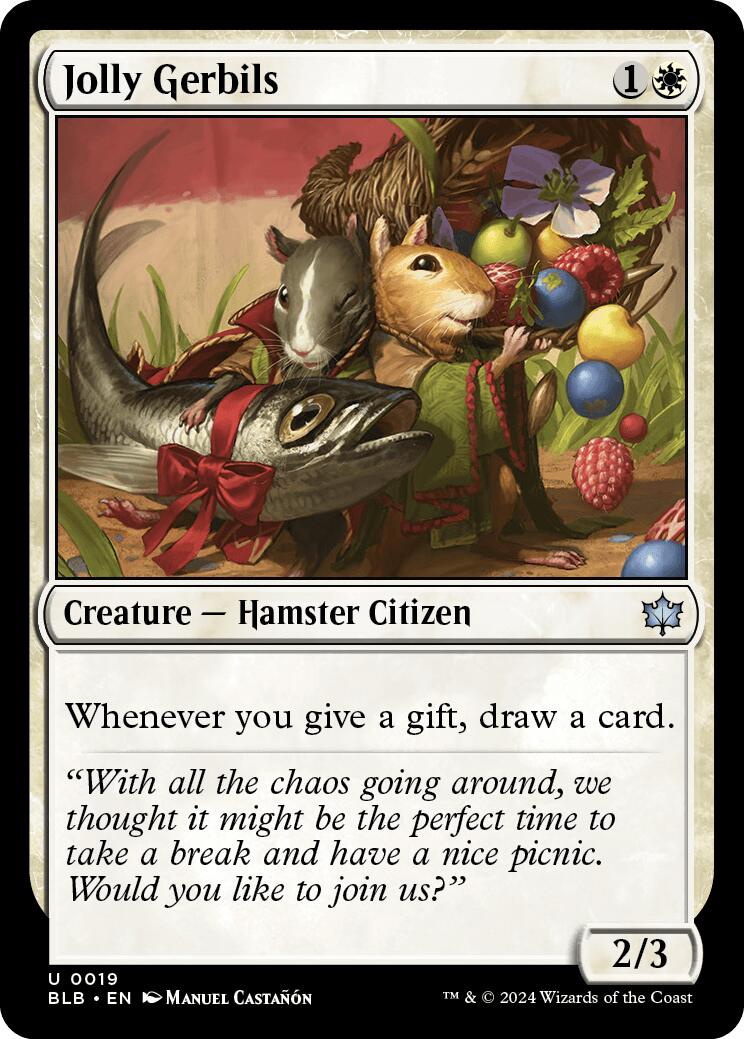 Jolly Gerbils [Bloomburrow] - Magic: The Gathering - Card Brawlers | Quebec | Canada |