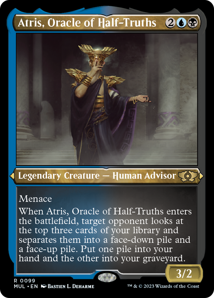 Atris, Oracle of Half-Truths (Foil Etched) [Multiverse Legends] - Magic: The Gathering - Card Brawlers | Quebec | Canada |