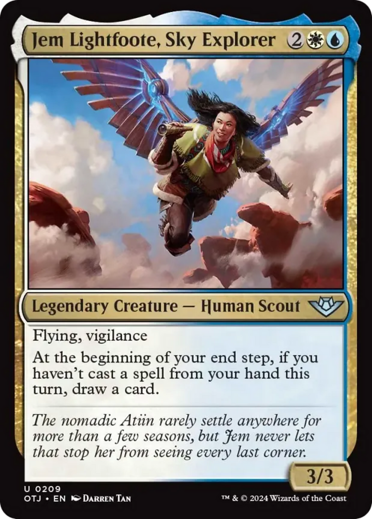 Jem Lightfoote, Sky Explorer [Outlaws of Thunder Junction] - Magic: The Gathering - Card Brawlers | Quebec | Canada |