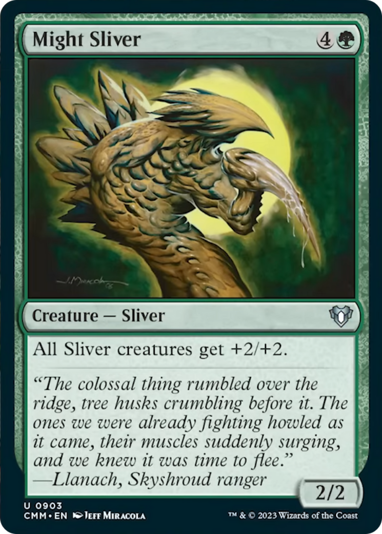 Might Sliver [Commander Masters] - Magic: The Gathering - Card Brawlers | Quebec | Canada |