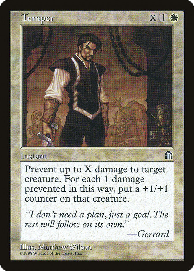 Temper [Stronghold] - Magic: The Gathering - Card Brawlers | Quebec | Canada |