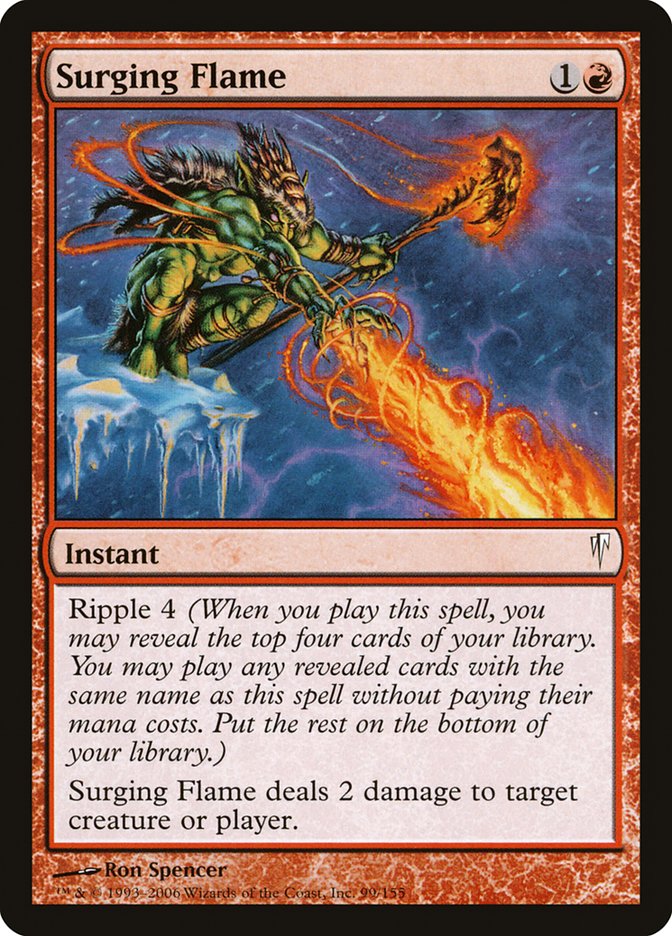 Surging Flame [Coldsnap] - Magic: The Gathering - Card Brawlers | Quebec | Canada |