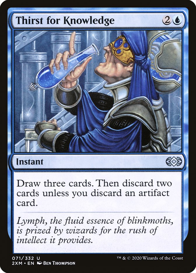 Thirst for Knowledge [Double Masters] - Magic: The Gathering - Card Brawlers | Quebec | Canada |